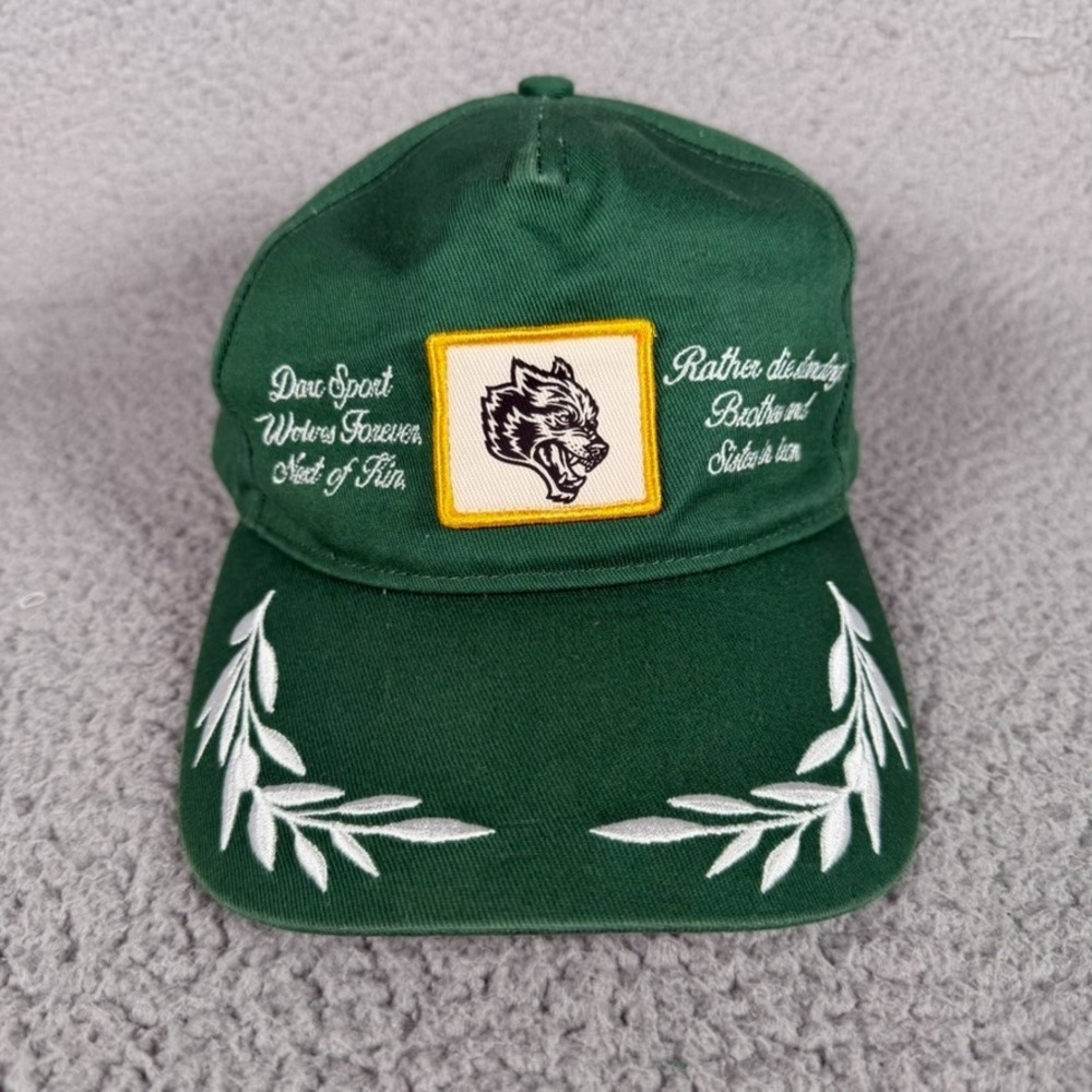 Darc Sport Strapback Cap Unisex Green Forever Limited Twill Embroidered Logo Hat